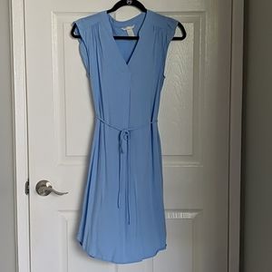 Baby blue dress